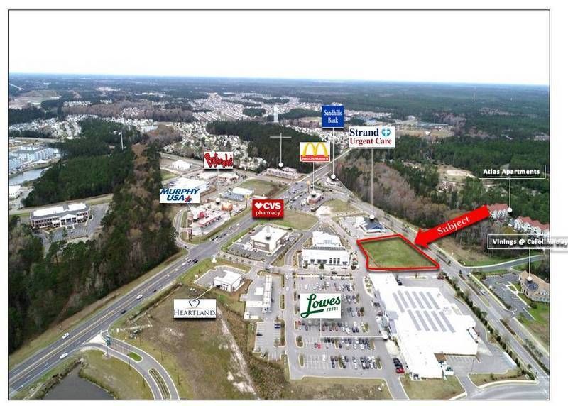 Fresh Drive Outparcel Lot 7-1.23 Acre Tract: Towne Centre Parkway Lot 7, Myrtle Beach, SC 29579